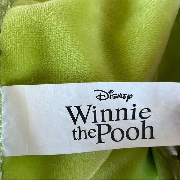 Disney Winnie The Pooh Tigger Green Minky Lovey Satin Trim Plush Soother GUC - Picture 10 of 11